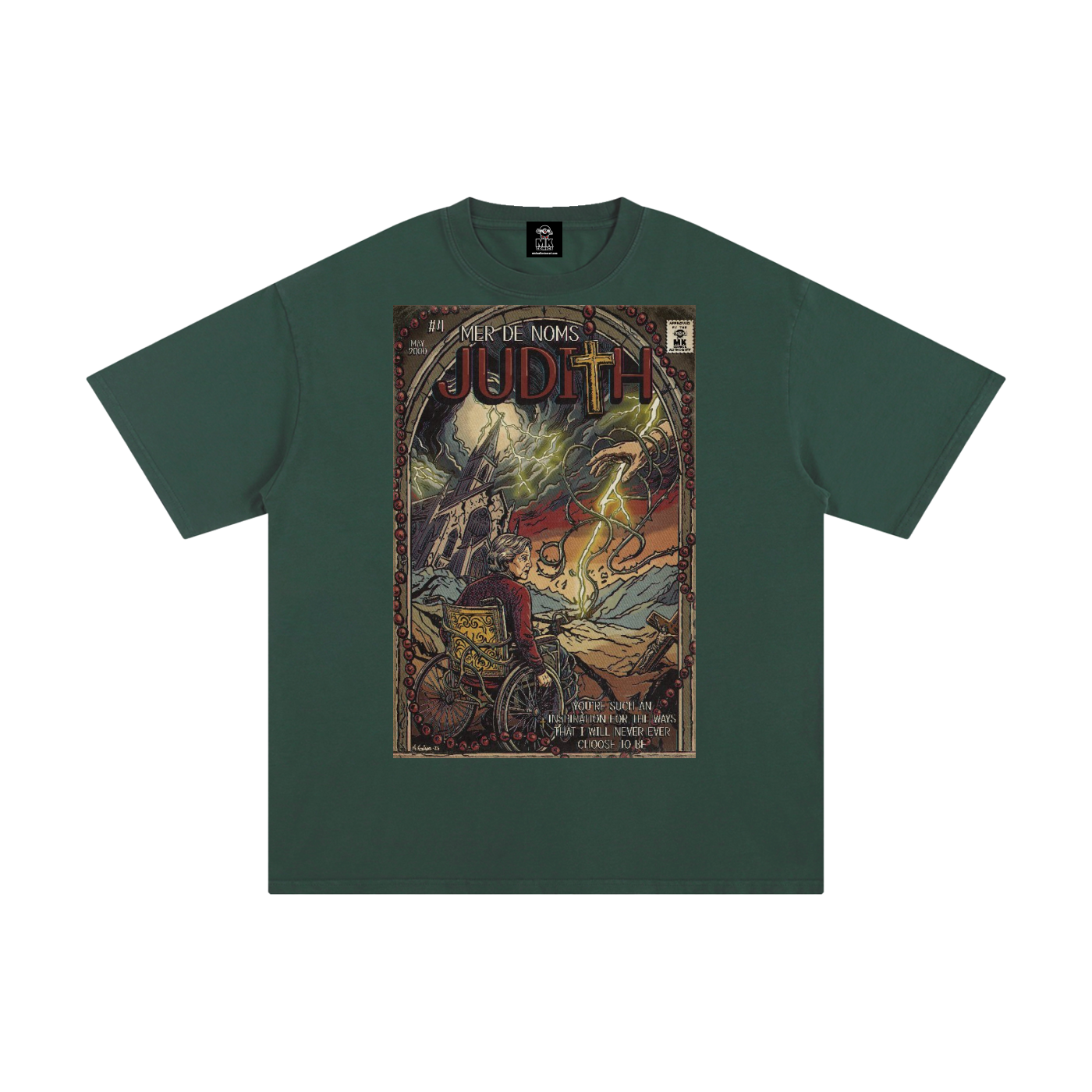 Judith - Unisex Pure Cotton T-Shirt