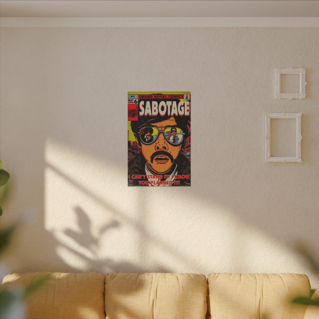 Sabotage - Matte Canvas, Stretched, 0.75" (Multi-Size)