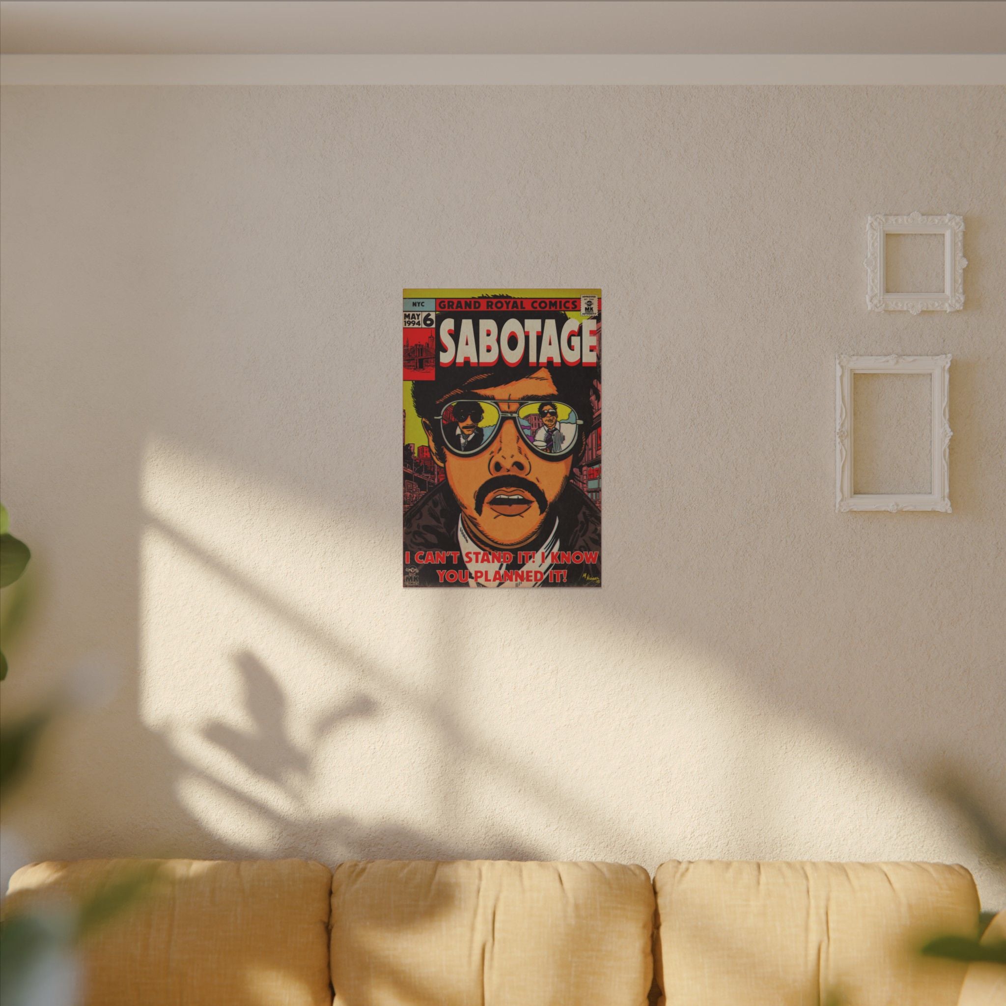 Sabotage - Matte Canvas, Stretched, 0.75" (Multi-Size)