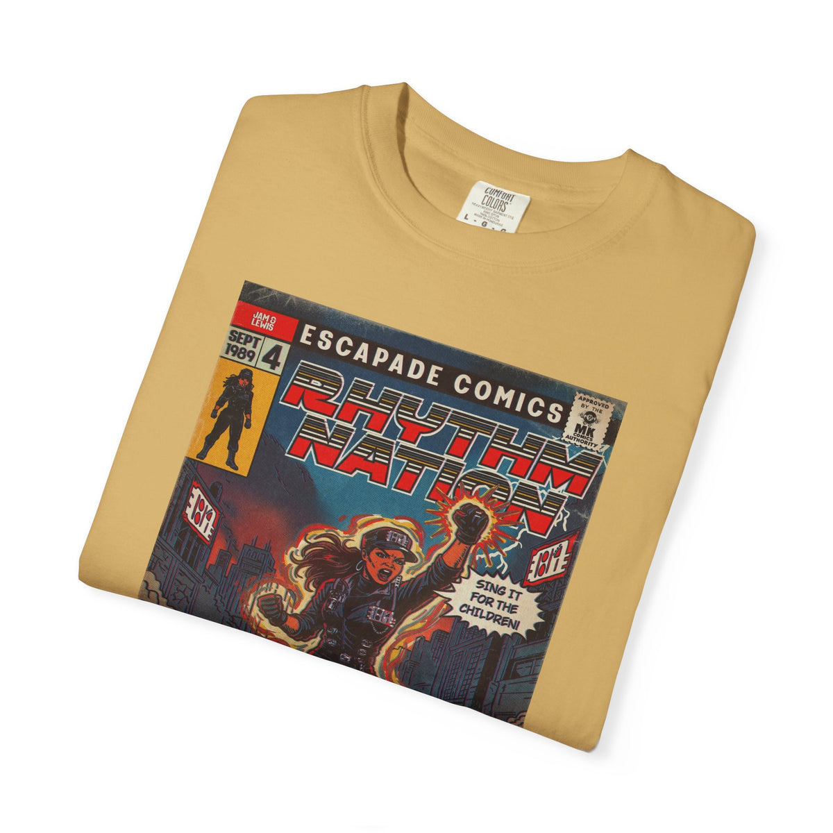 Rhythm Nation - Unisex Comfort Colors T-shirt