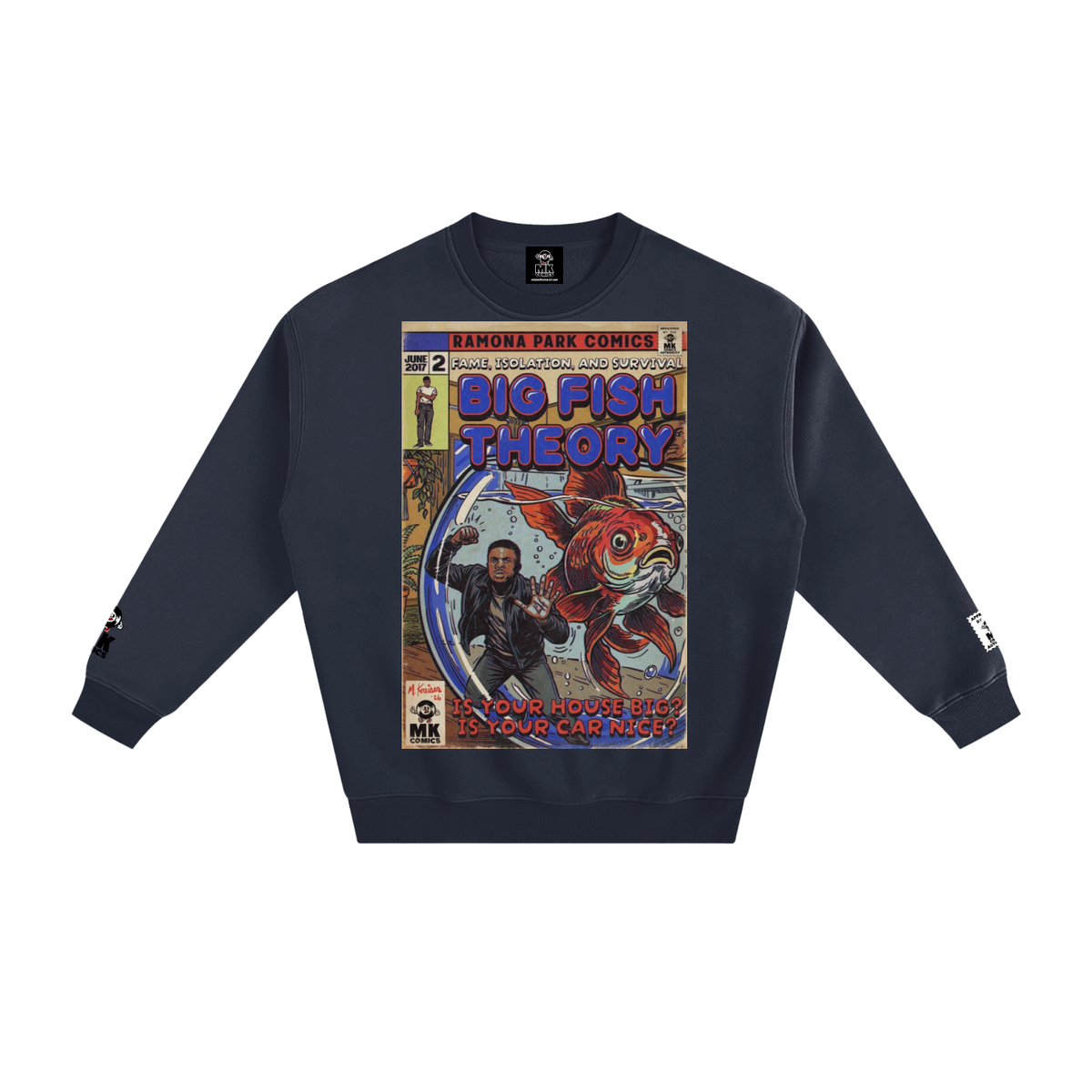 Big Fish Theory - Fleeced Sweatshirt