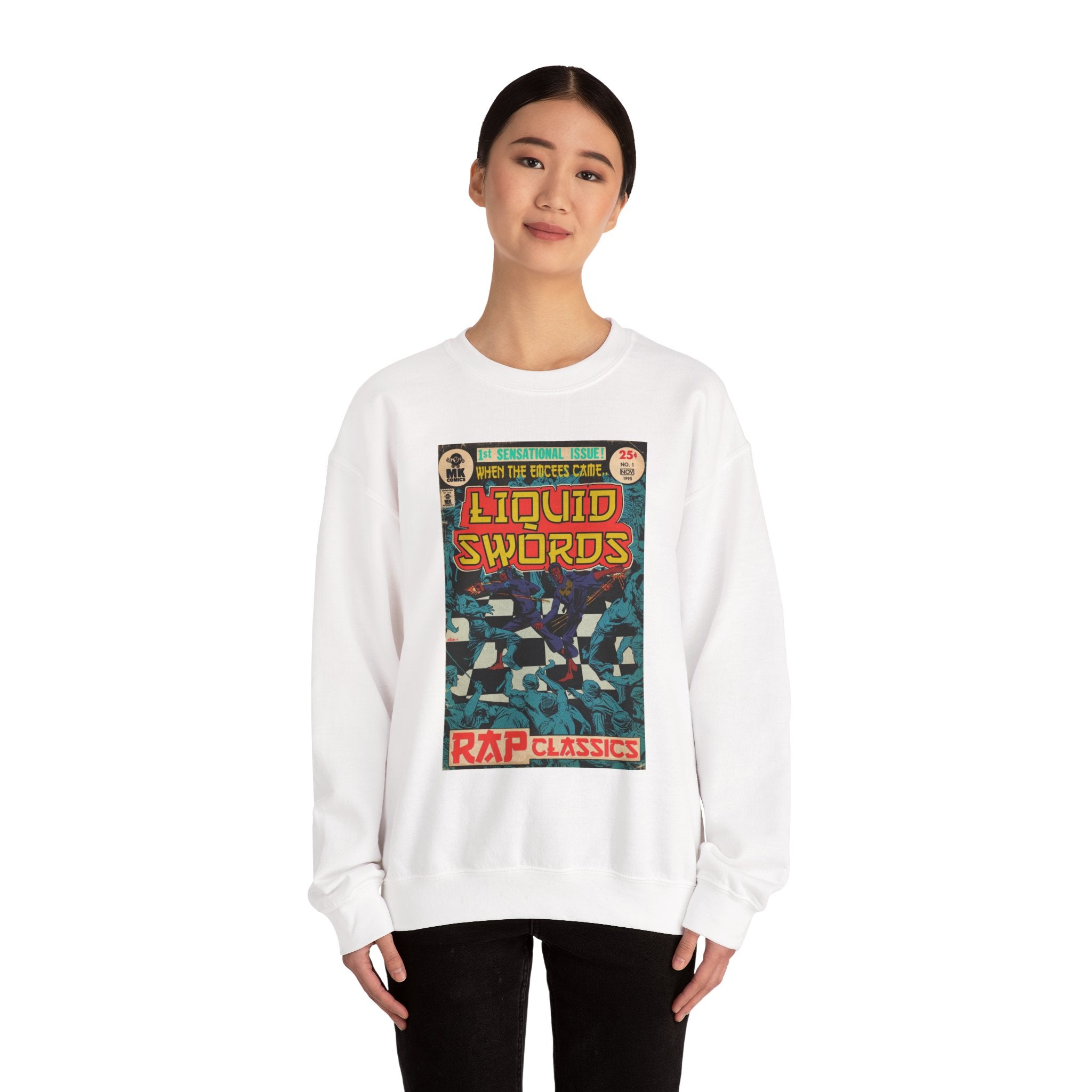 Liquid Swords - Unisex Heavy Blend™ Crewneck Sweatshirt