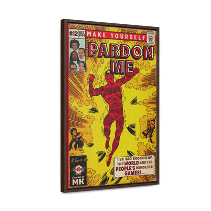 Incubus - Pardon Me - Gallery Canvas Wraps, Vertical Frame