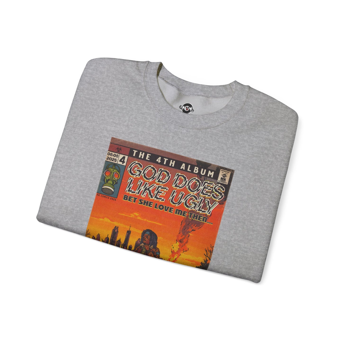 God Does Like Ugly - Unisex Heavy Blend™ Crewneck Sweatshirt