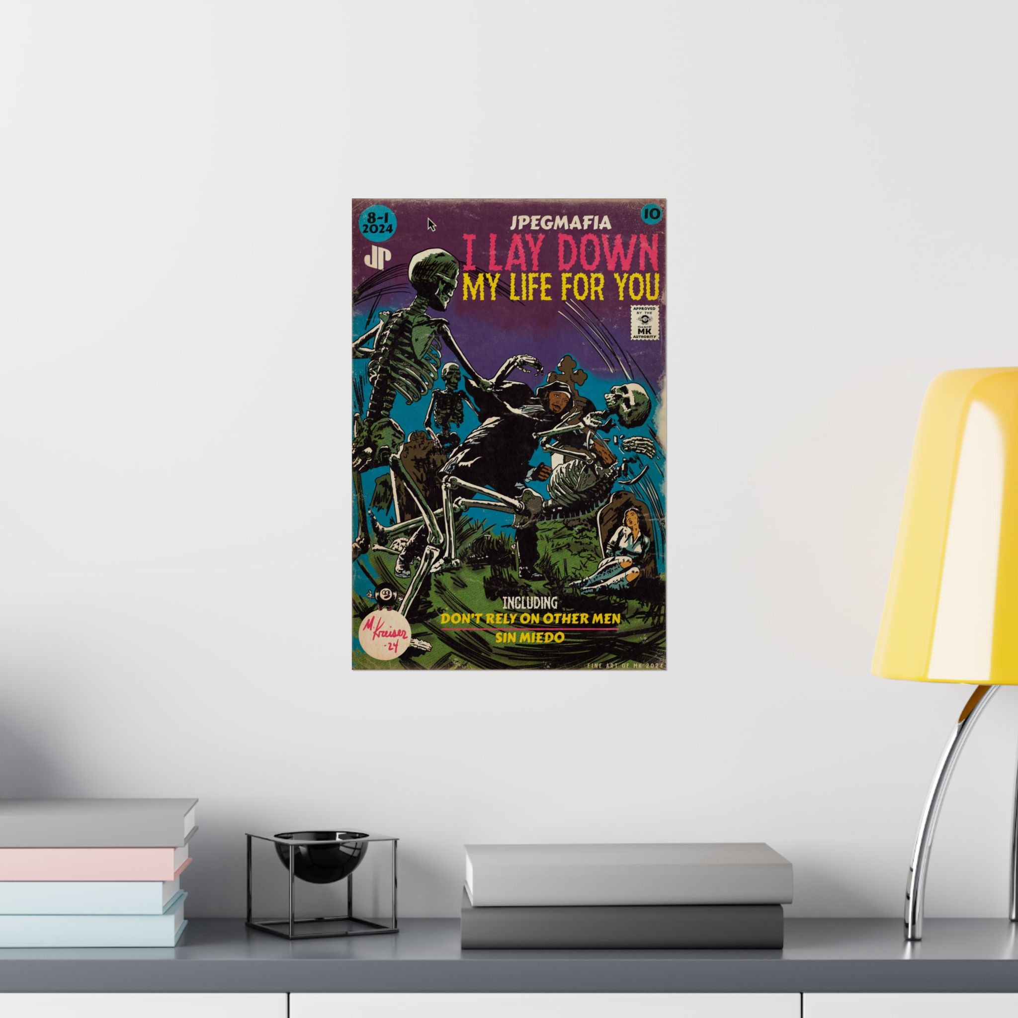 I Lay Down My Life For You - Matte Vertical Poster