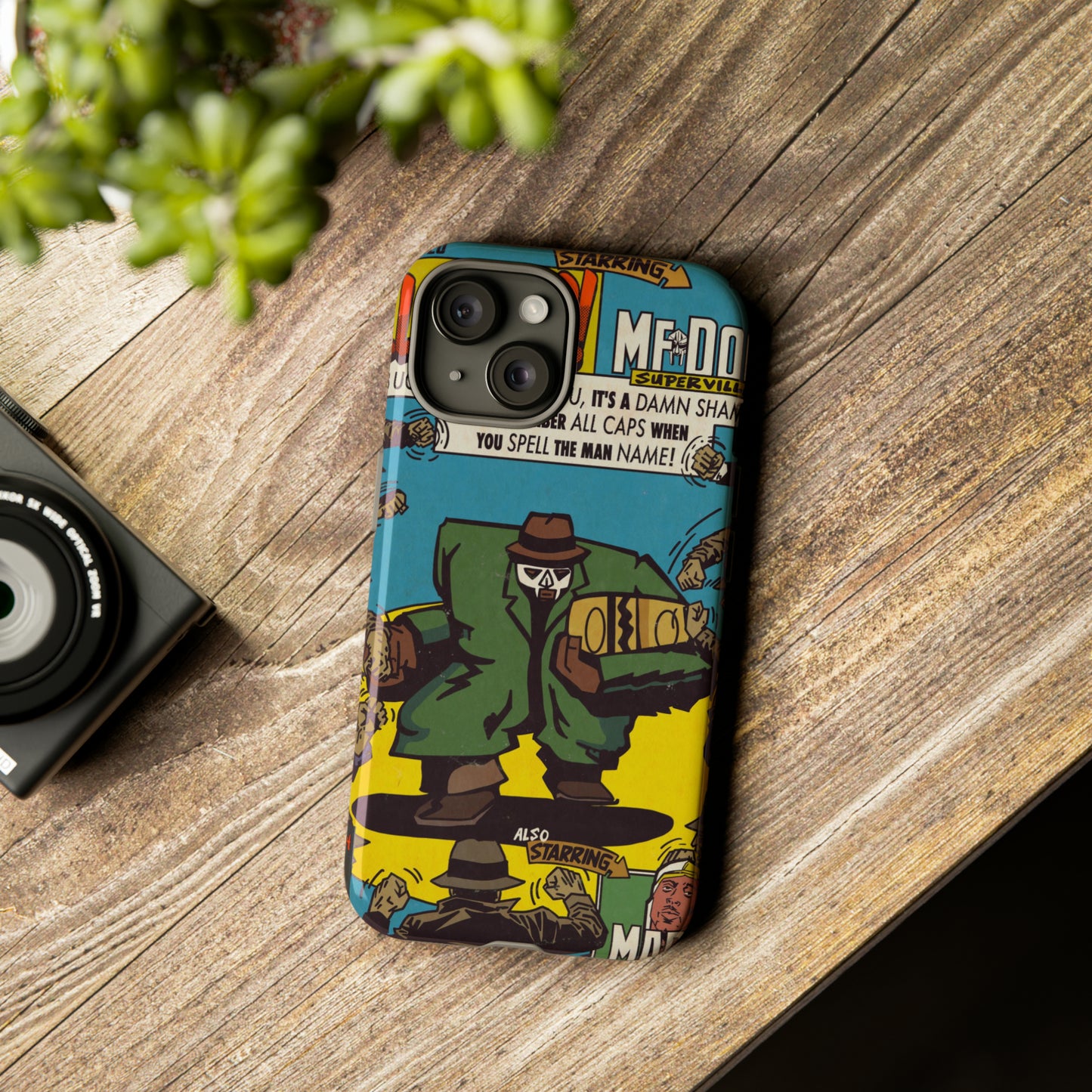 MF DOOM - All Caps - Tough Phone Cases
