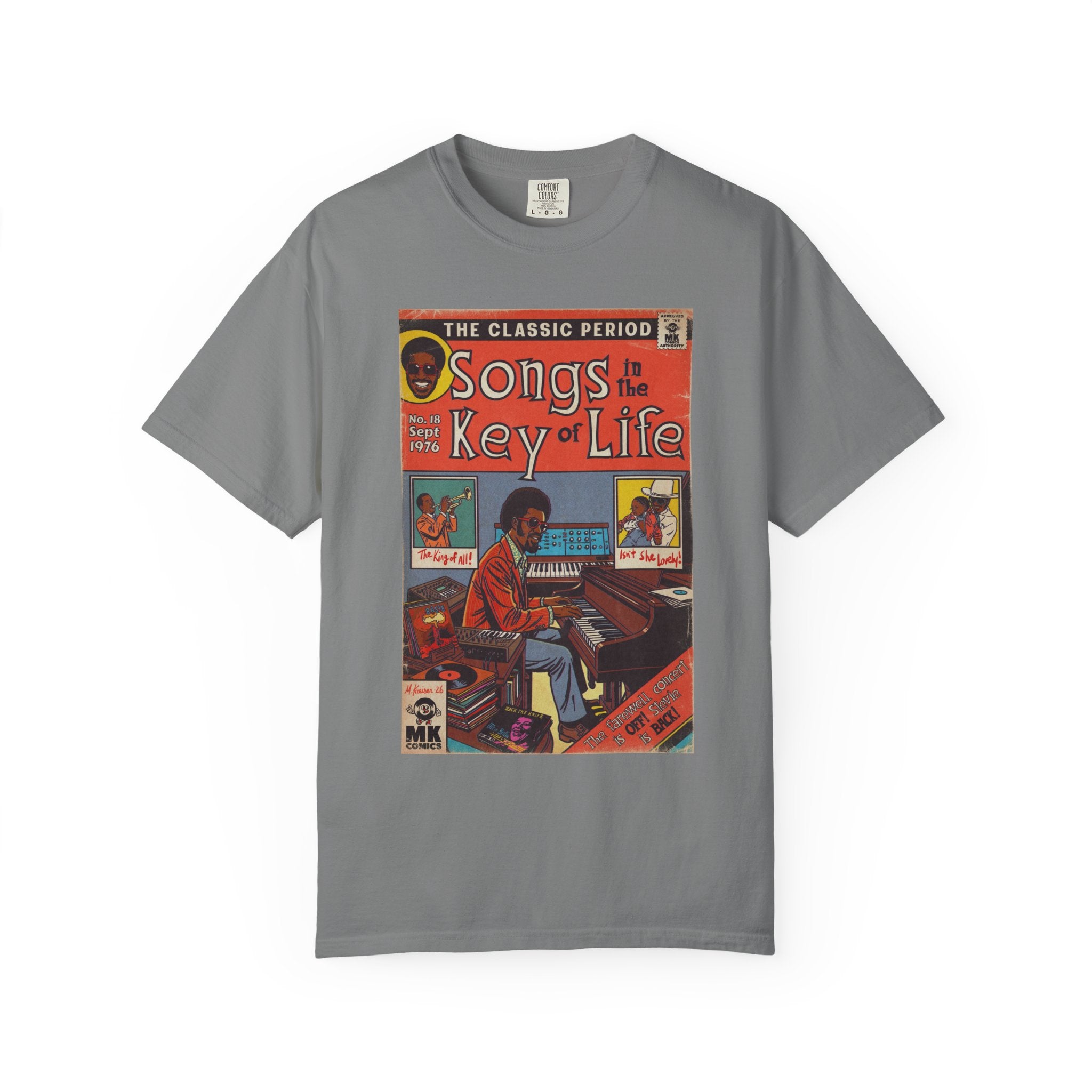 Songs in the Key of Life - Unisex Comfort Colors T-shirt