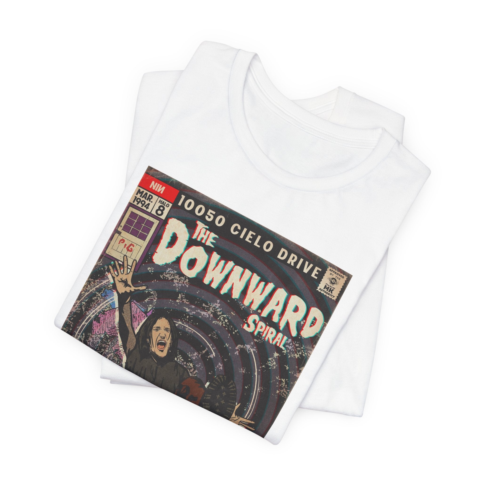 The Downward Spiral - Unisex Jersey Short Sleeve Tee