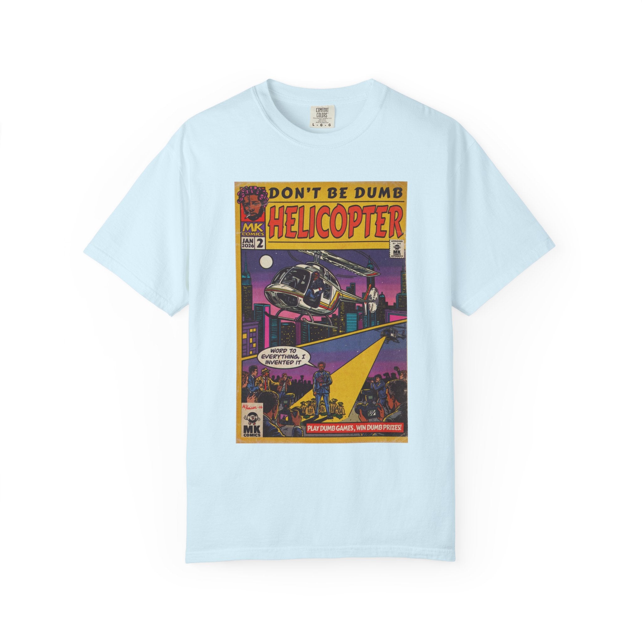 Helicopter - Unisex Comfort Colors T-shirt