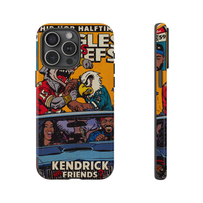 Kendrick & SZA - 2025 Halftime - Eagles vs Chiefs - Tough Phone Cases