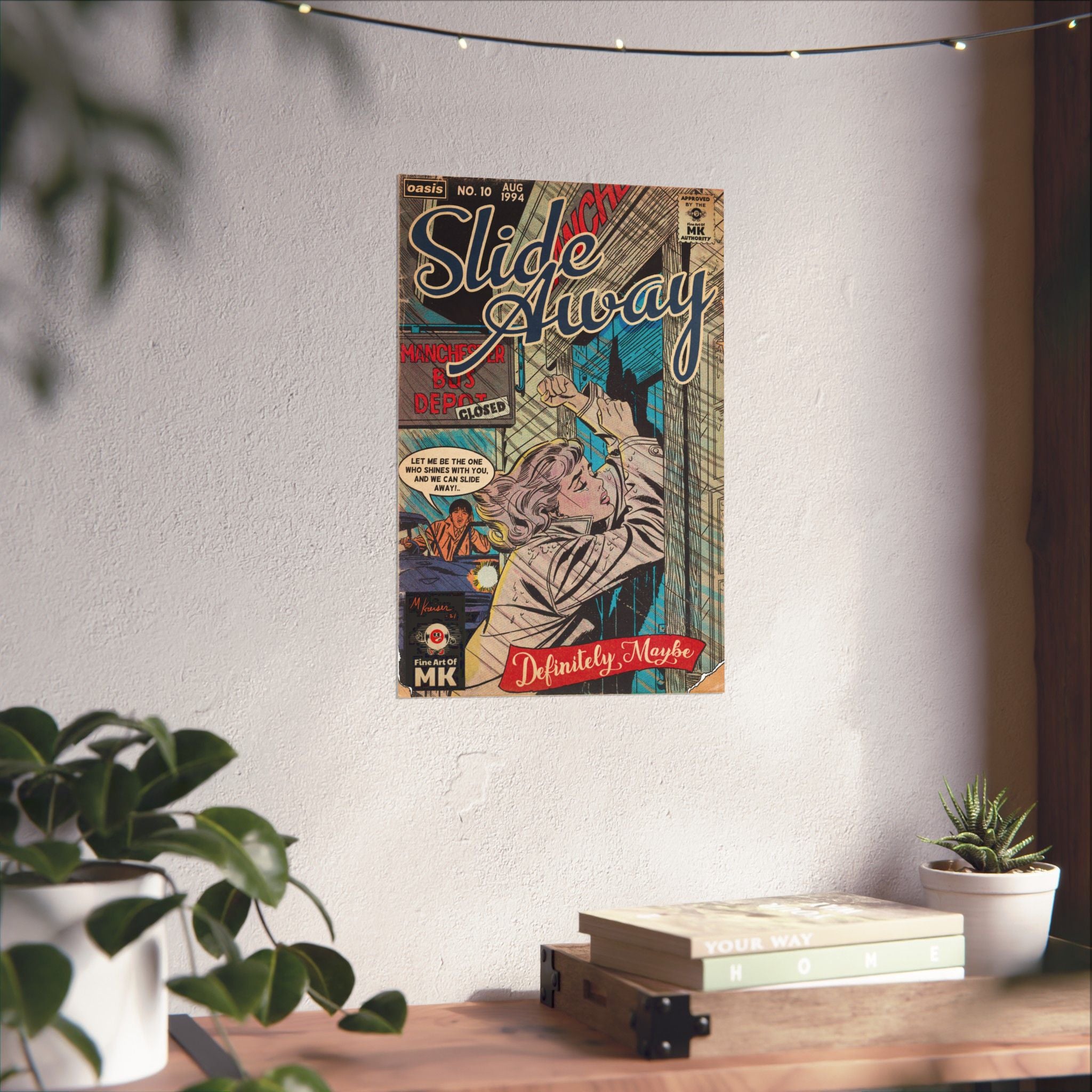 Slide Away - Matte Vertical Posters