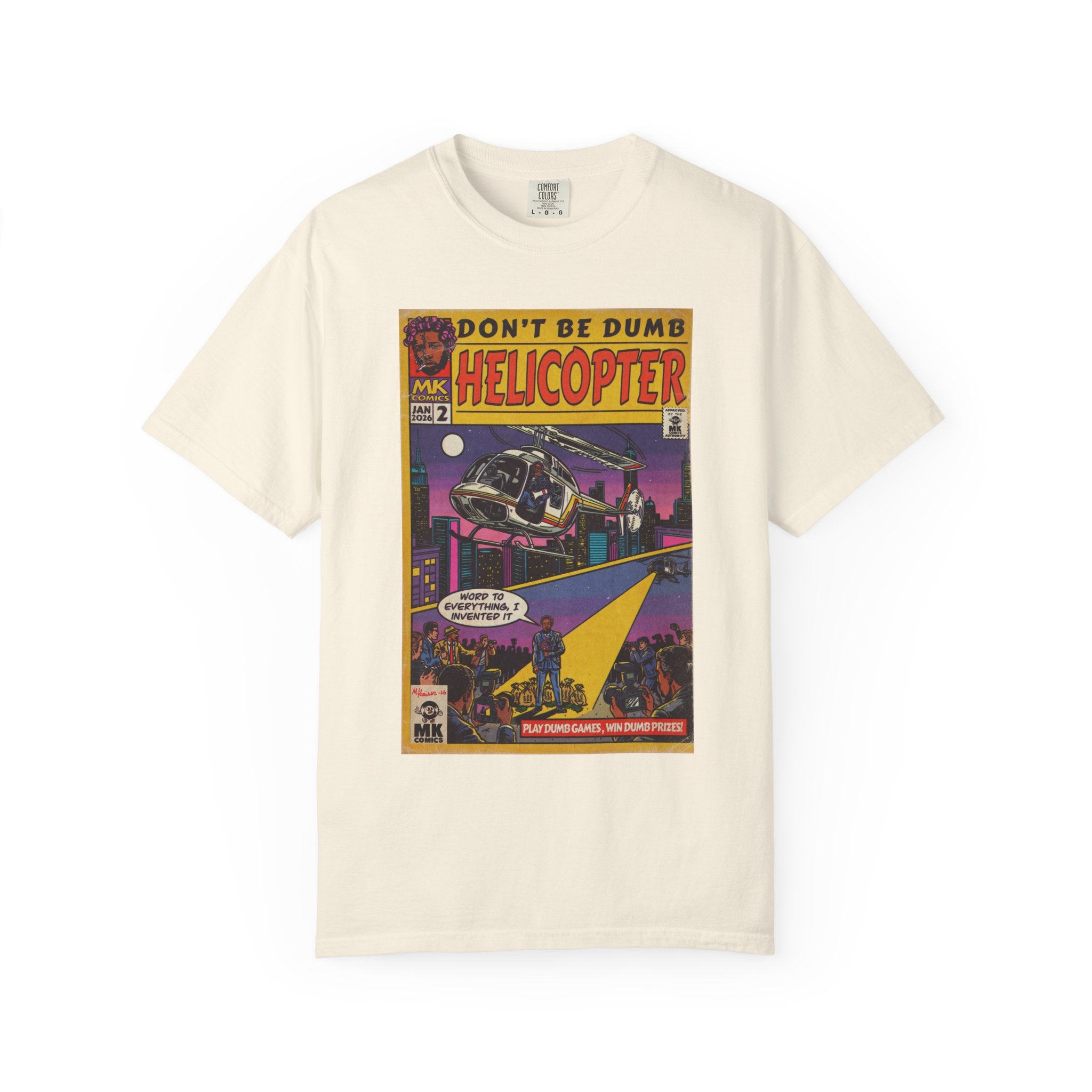 Helicopter - Unisex Comfort Colors T-shirt