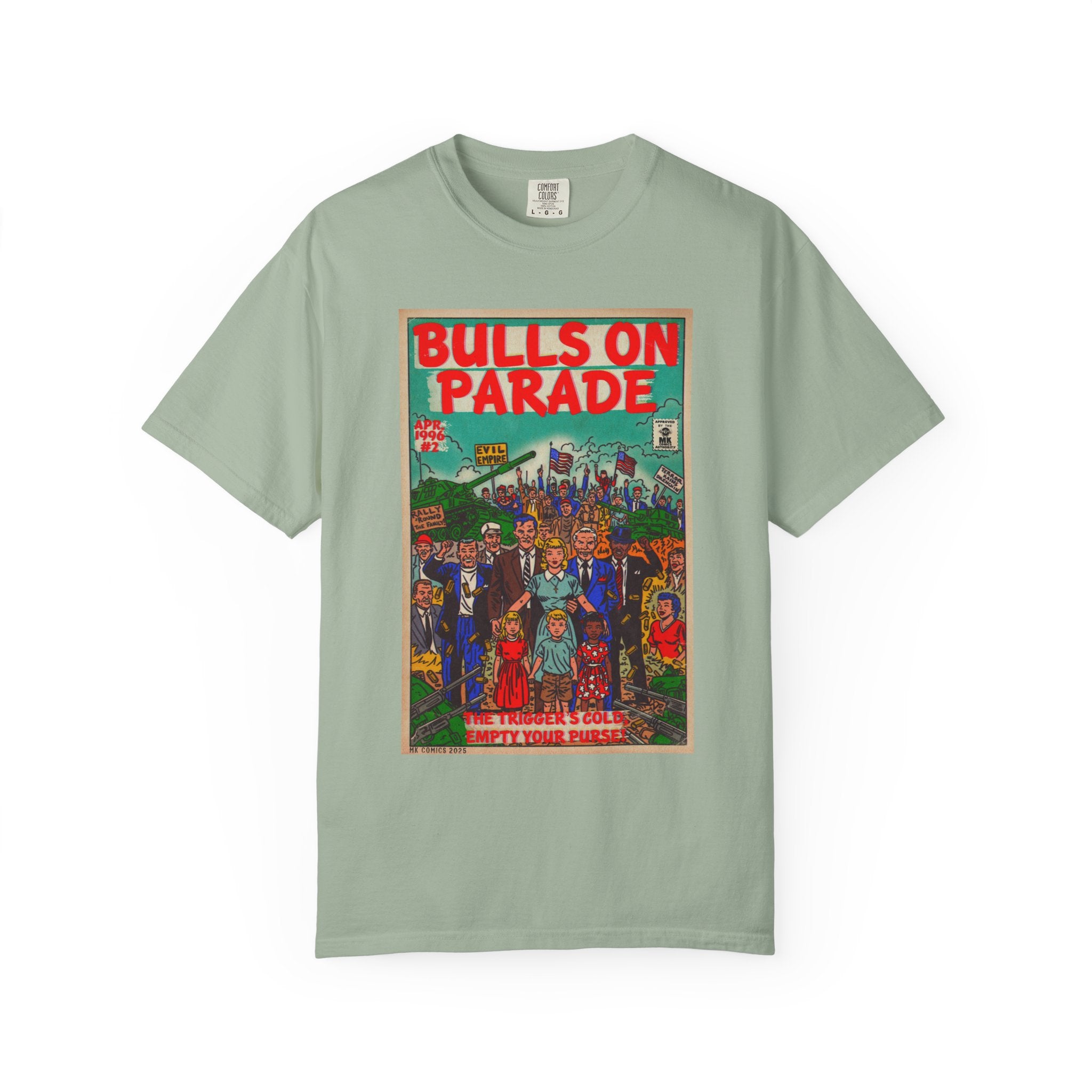 Bulls Parade - Unisex Comfort Colors T-shirt