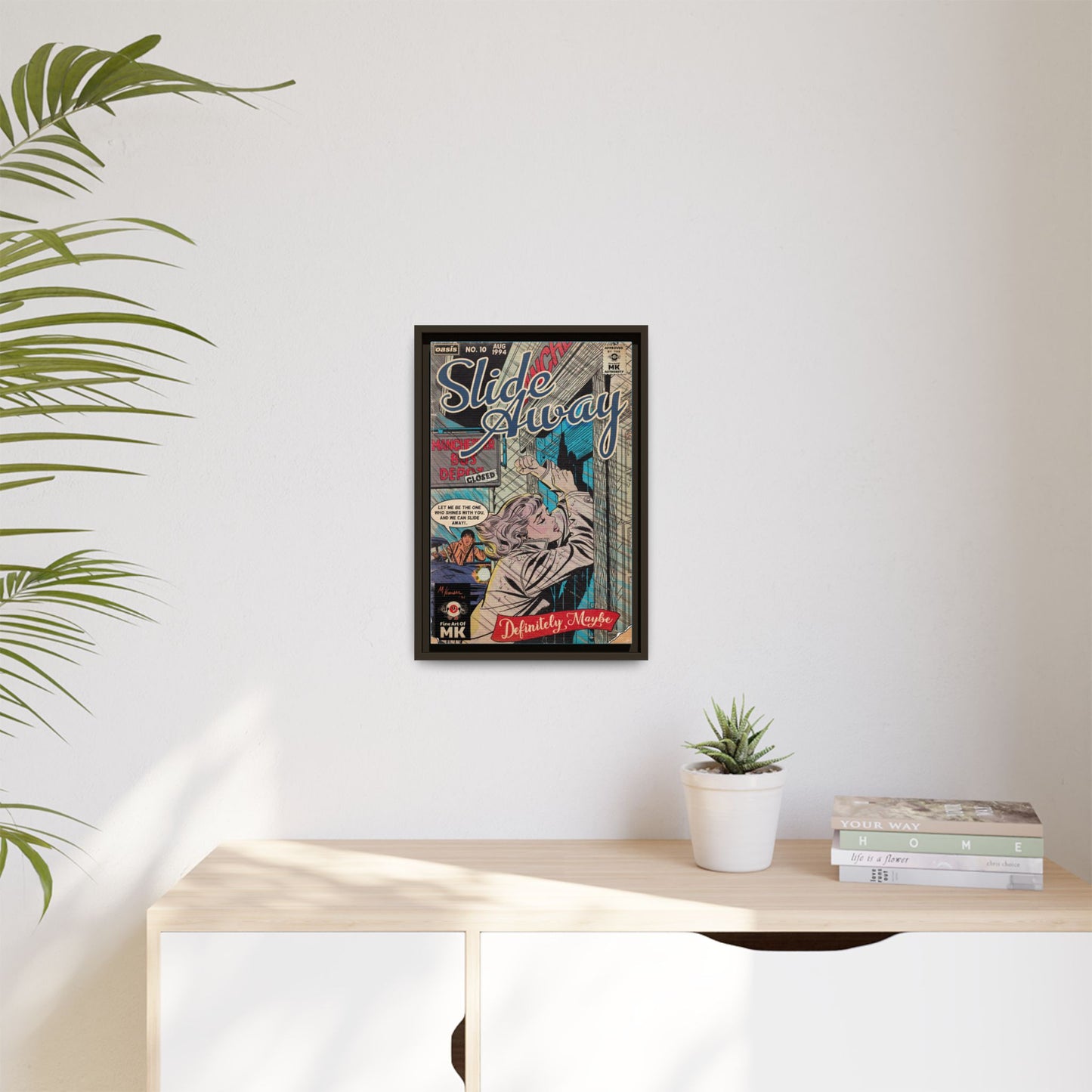 Oasis - Slide Away - Gallery Canvas Wraps, Vertical Frame