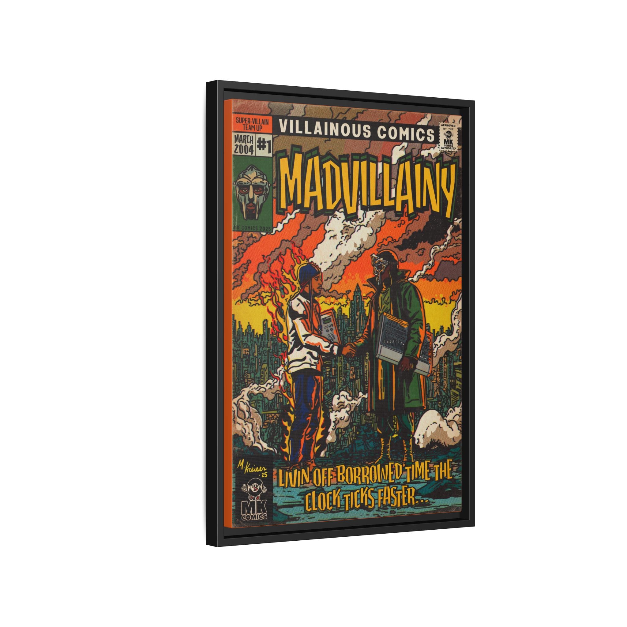 Madvillainy - Matte Canvas, Framed (Multi-color)