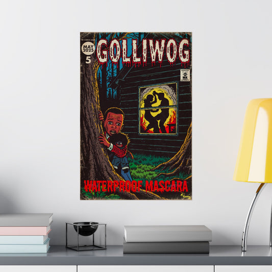 Waterproof Mascara - Golliwog - Matte Vertical Posters