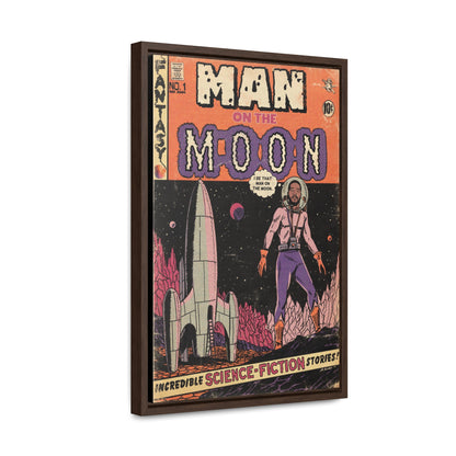 Kid Cudi - Man on the Moon - Gallery Canvas Wraps, Vertical Frame