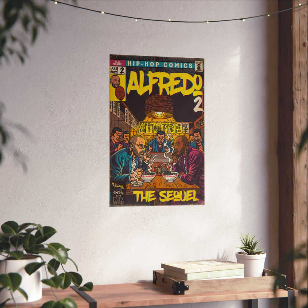 Alfredo 2 - Matte Vertical Posters