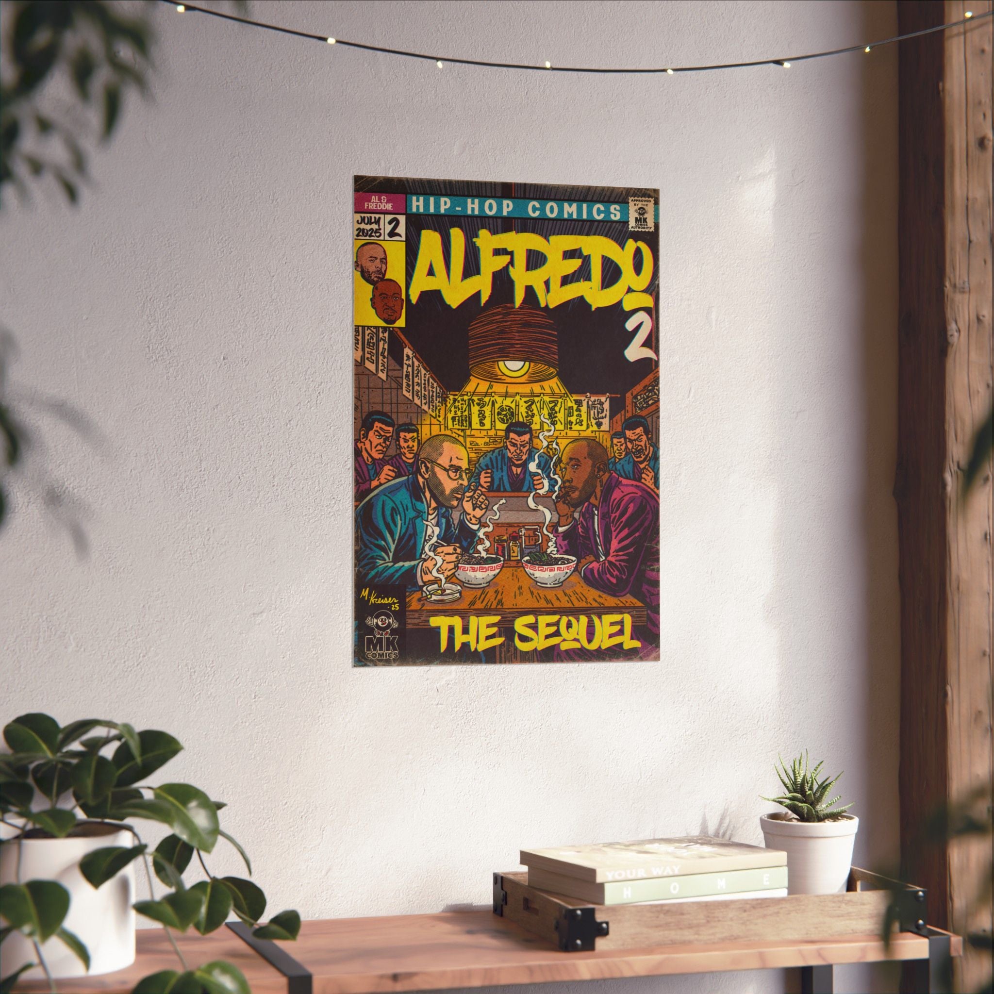 Alfredo 2 - Matte Vertical Posters