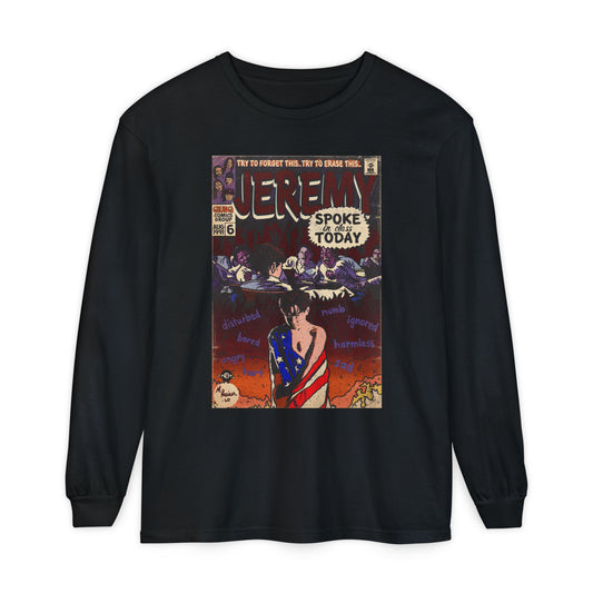Jeremy - Unisex Comfort Colors Long Sleeve T-Shirt