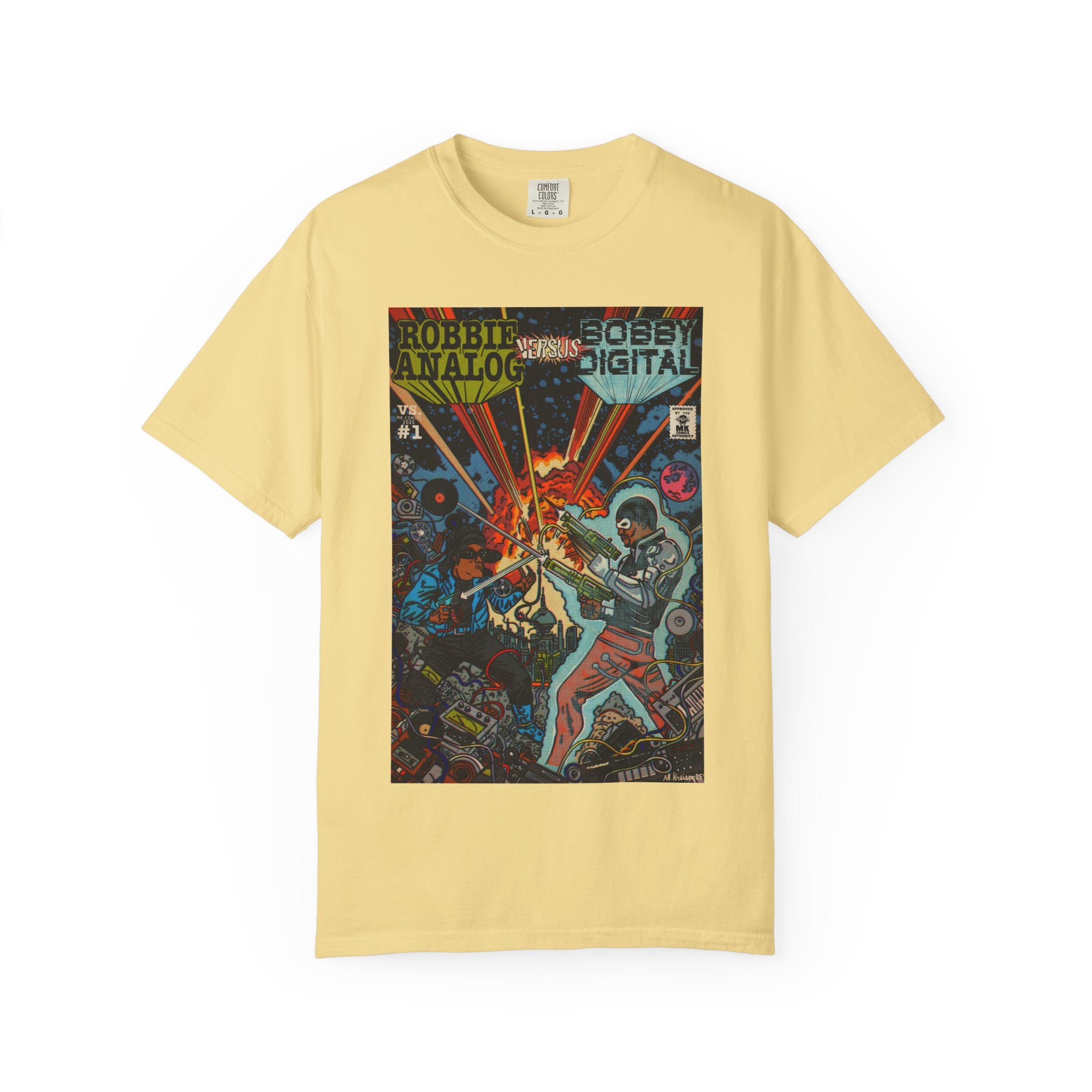 Analog vs. Digital - Unisex Comfort Colors T-shirt