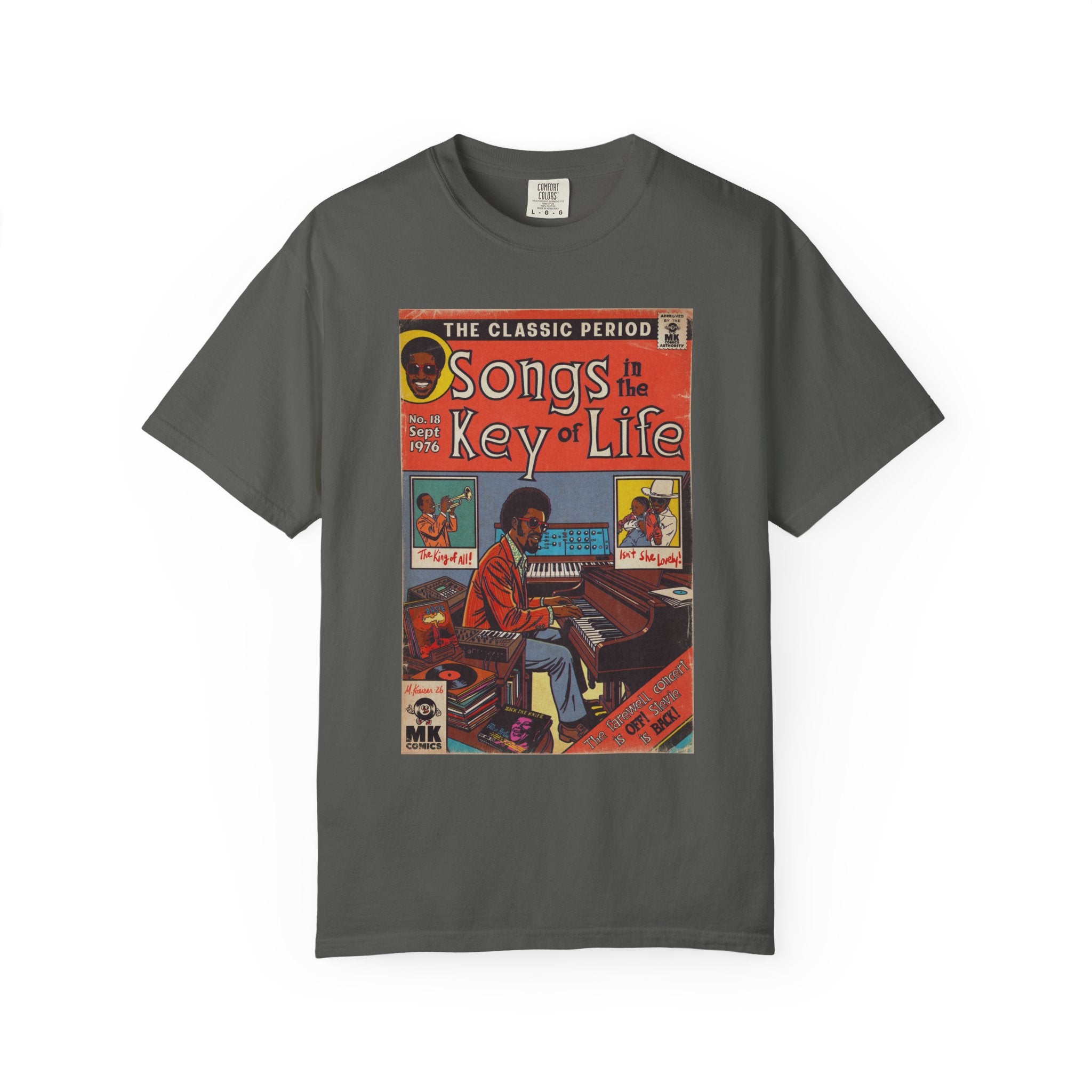 Songs in the Key of Life - Unisex Comfort Colors T-shirt