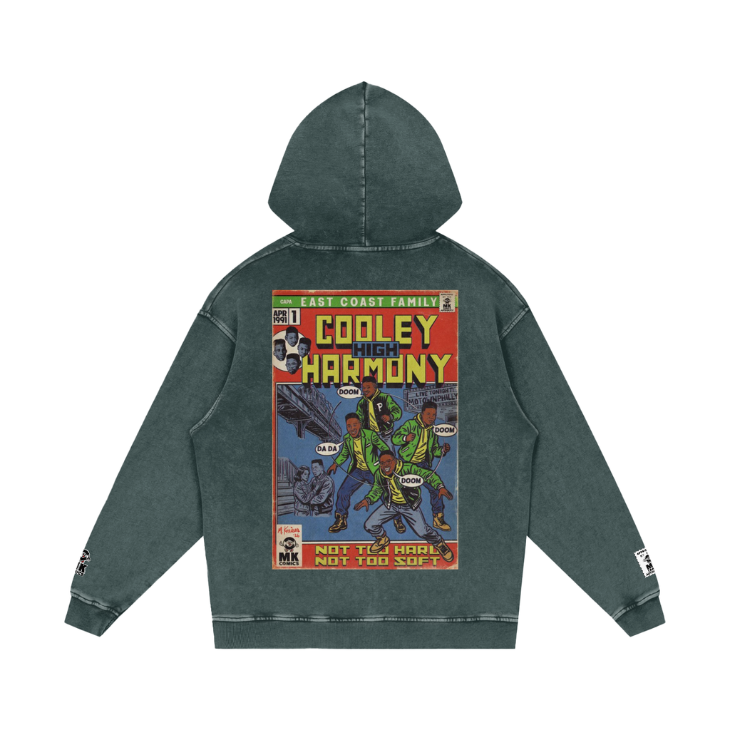 Cooleyhighharmony - Snow Washed Loose Cotton Hoodie