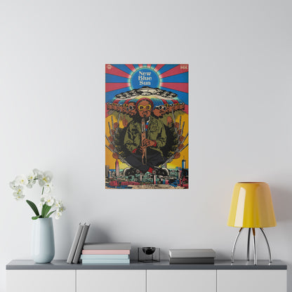 Andre 3000 - New Blue Sun - Matte Canvas, Stretched, 0.75"