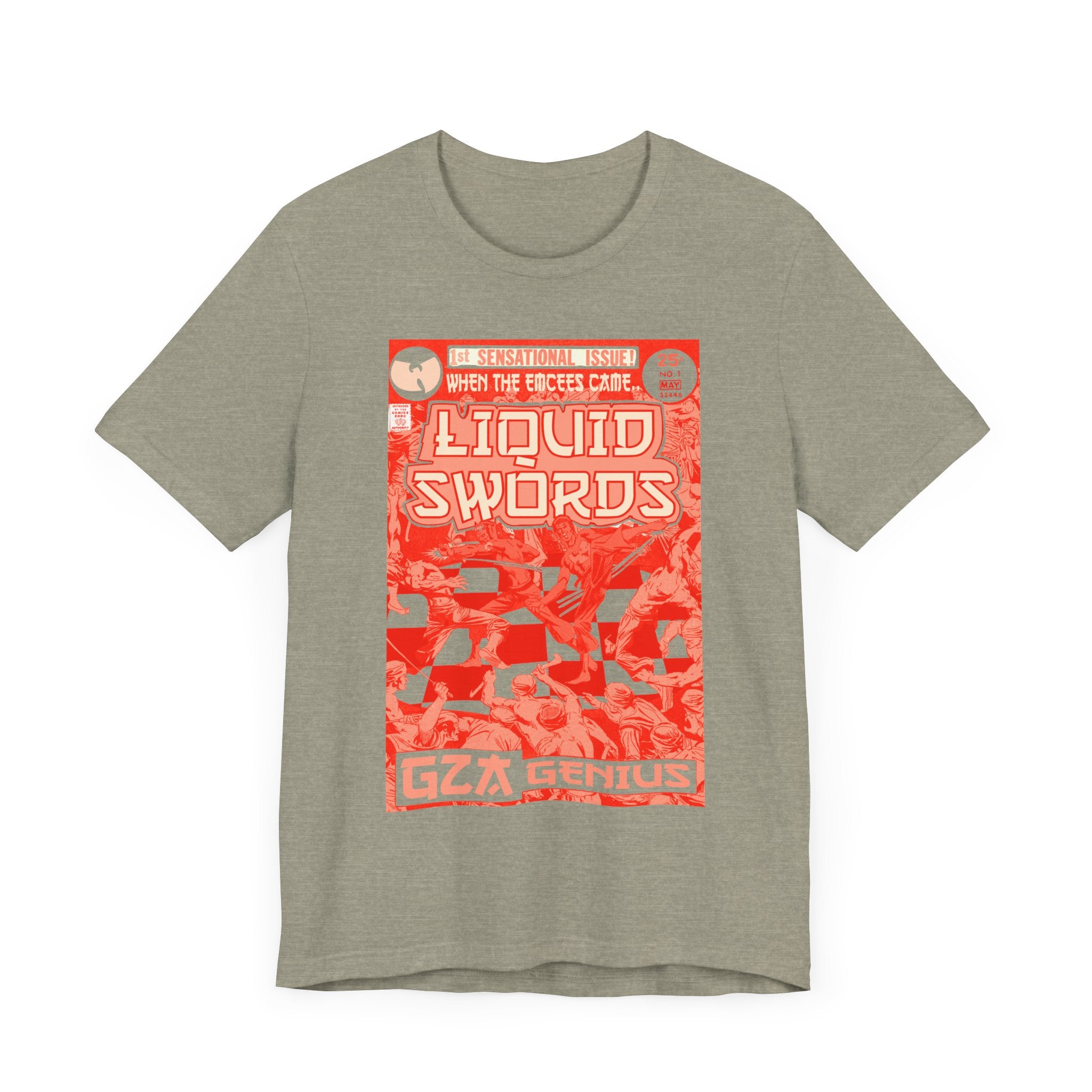 Liquid Swords - RED VARIANT - Unisex Jersey Short Sleeve Tee