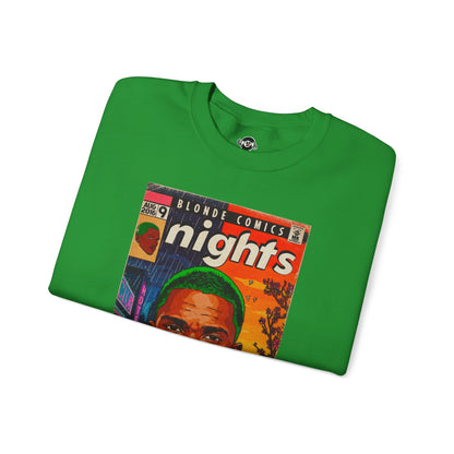 Frank Ocean -Nights - Unisex Heavy Blend™ Crewneck Sweatshirt
