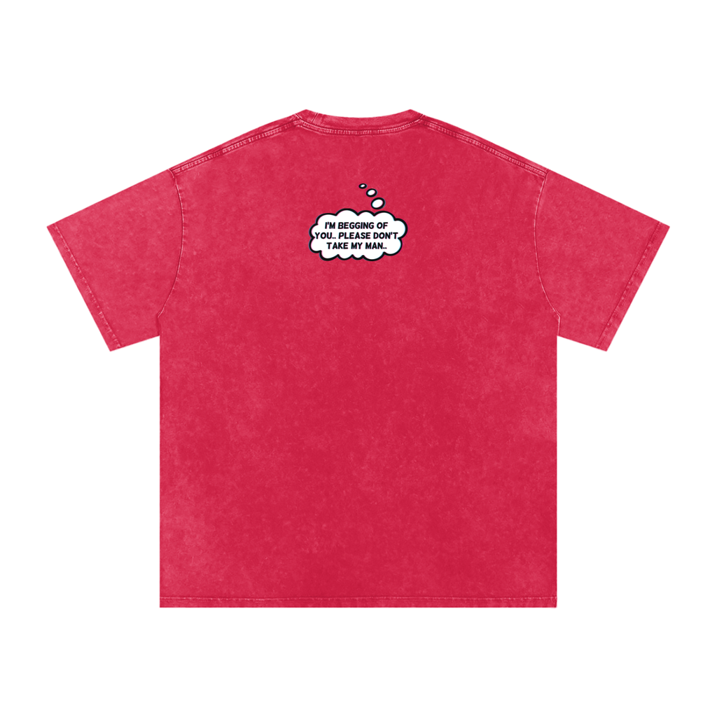 Jolene - Snow Washed Oversized Cotton T-Shirt