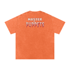 Master of Puppets - Snow Washed Oversized Cotton T-Shirt
