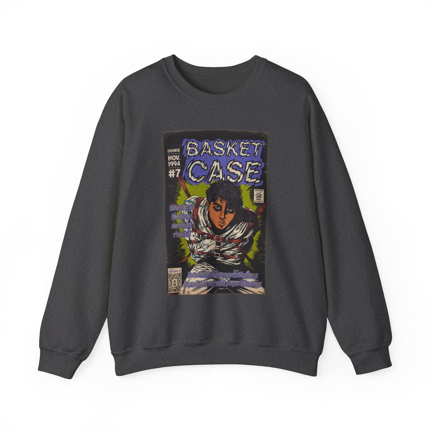 Green Day - Basket Case - Unisex Heavy Blend™ Crewneck Sweatshirt
