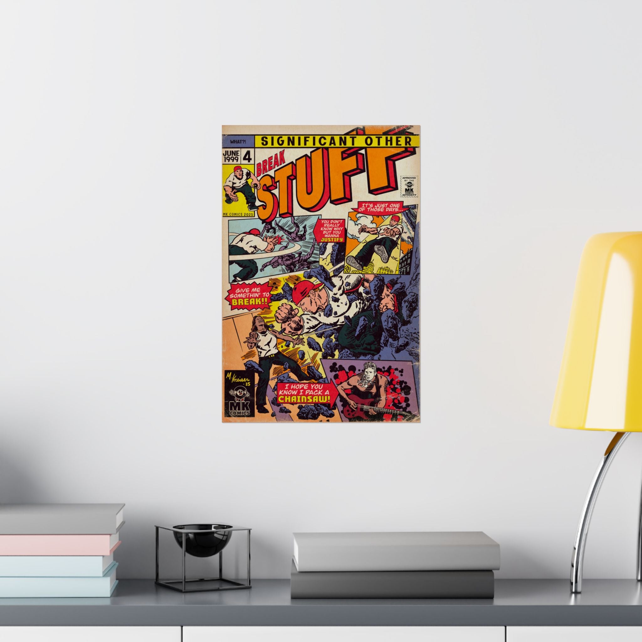 Break Stuff - Matte Vertical Posters