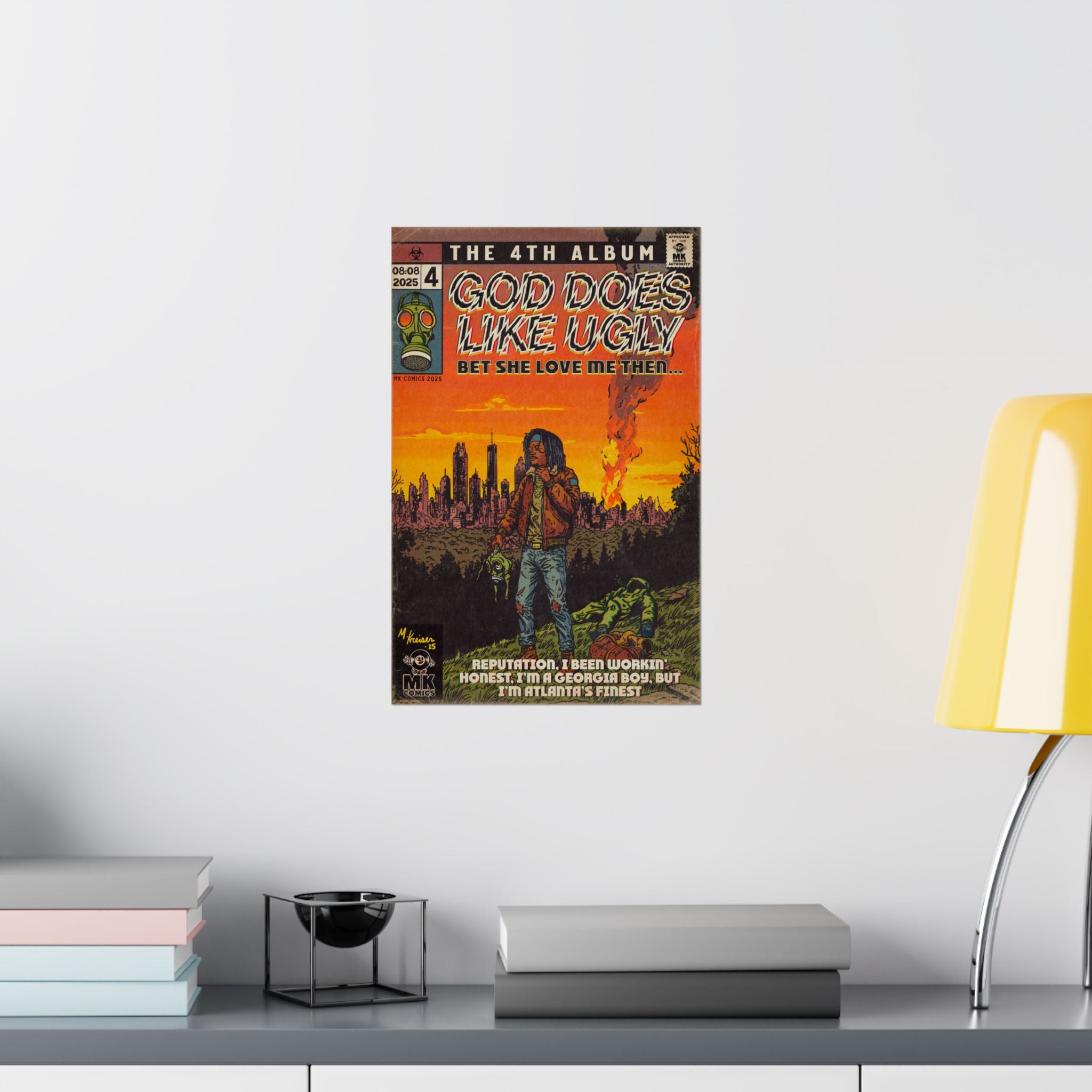 God Does Like Ugly - Matte Vertical Posters