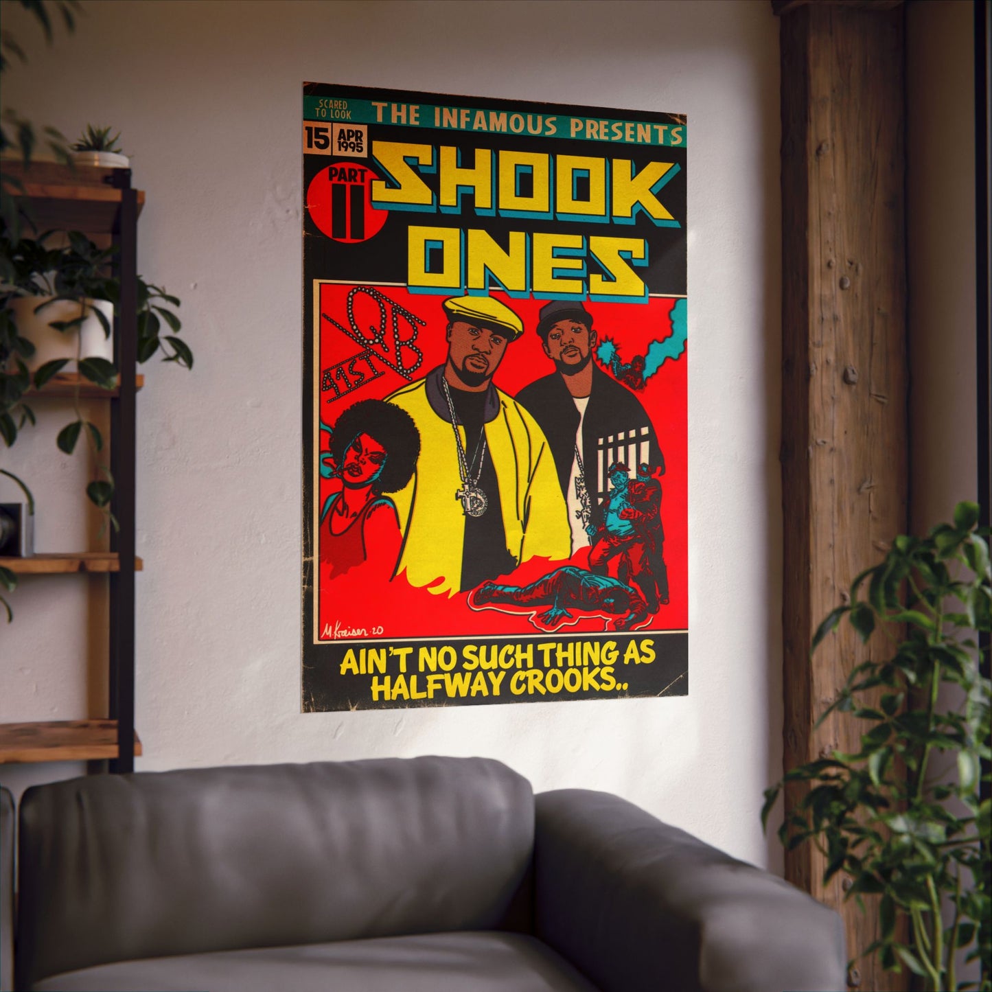 Shook Ones - Matte Vertical Posters