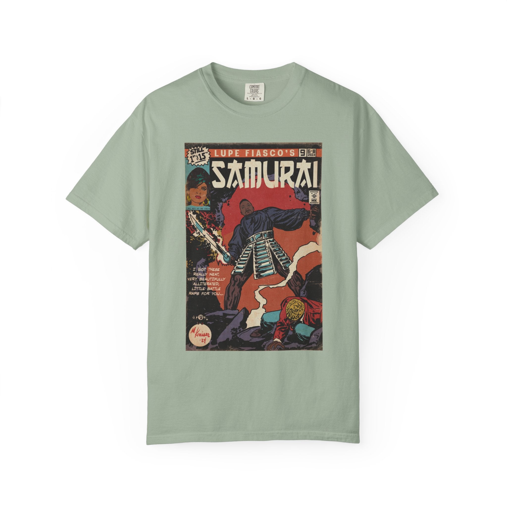 Samurai - Unisex Comfort Colors T-shirt