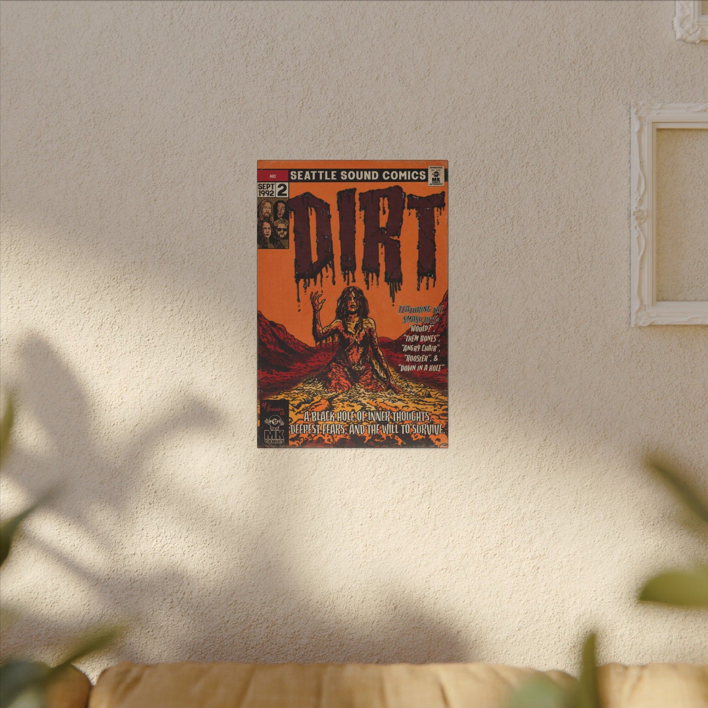 Dirt - Matte Canvas, Stretched, 0.75" (Multi-Size)