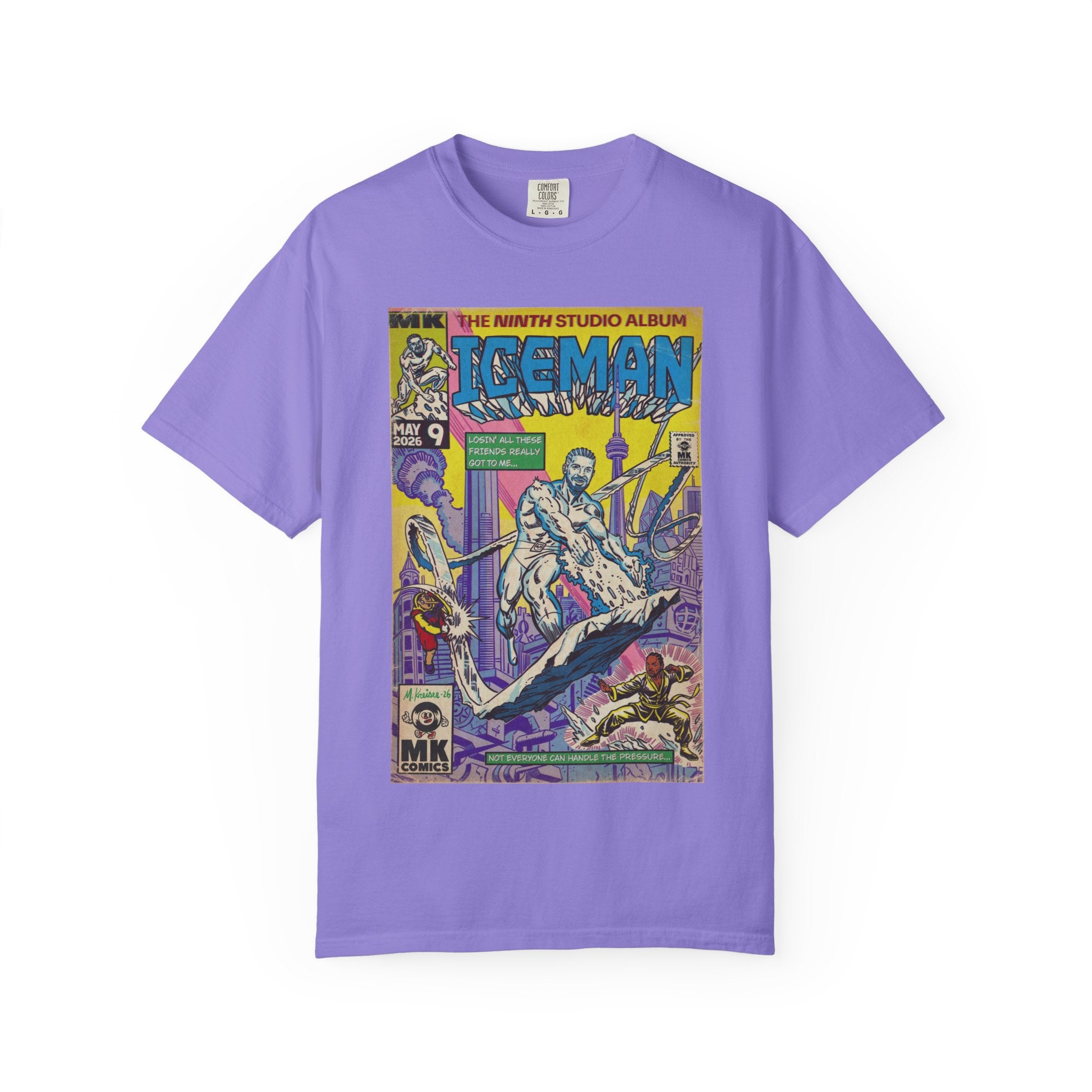 Iceman - Unisex Comfort Colors T-shirt