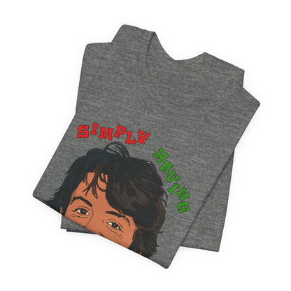 Paul McCartney - Wonderful Christmastime - Unisex Jersey Short Sleeve Tee
