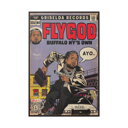 Westside Gunn - Flygod - Gallery Canvas Wraps, Vertical Frame