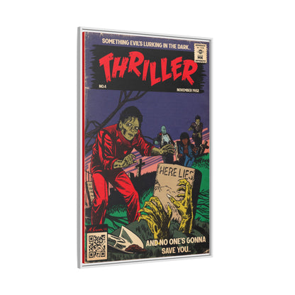 Michael Jackson- Thriller - Gallery Canvas Wraps, Vertical Frame
