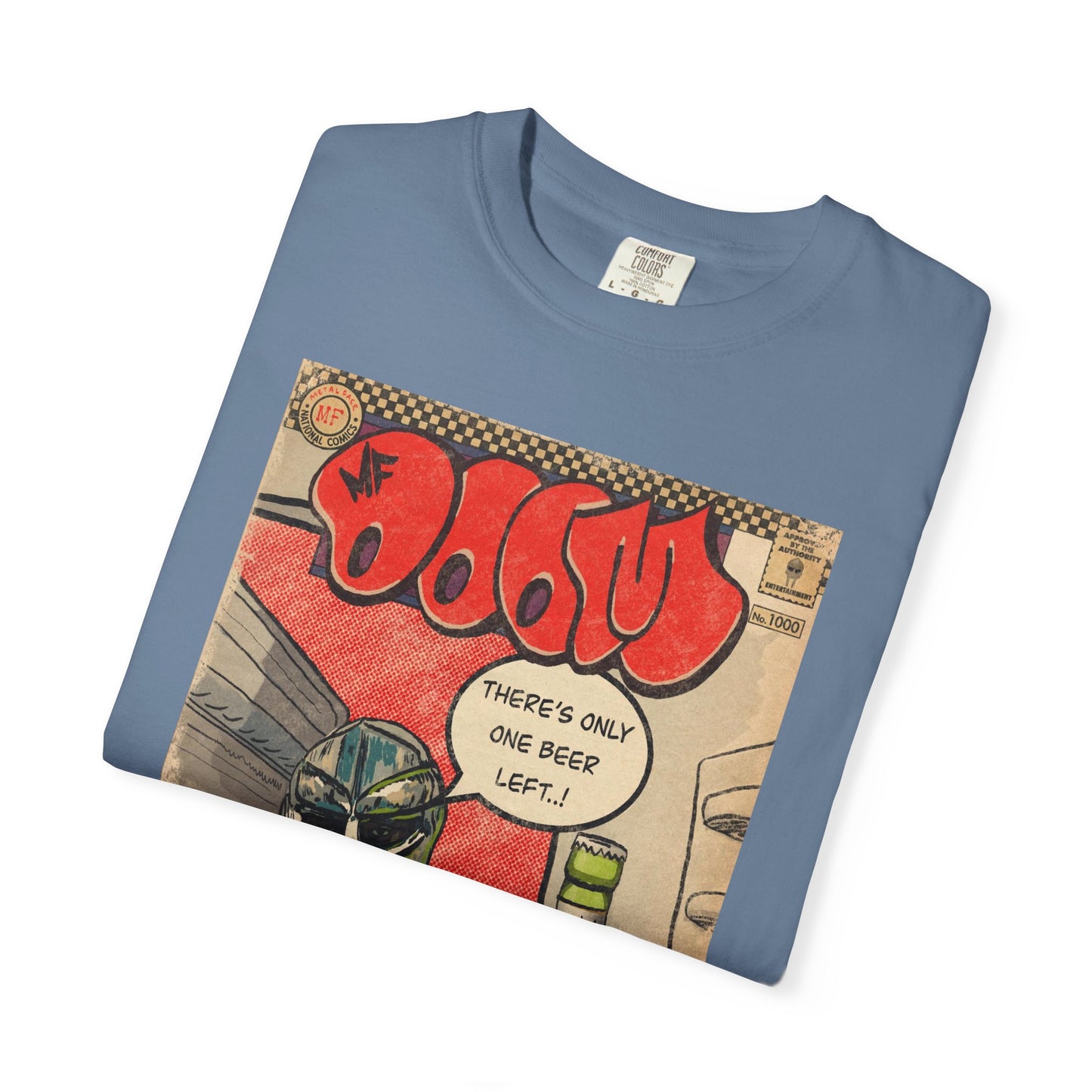 MF DOOM - One Beer - Unisex Comfort Colors T-shirt