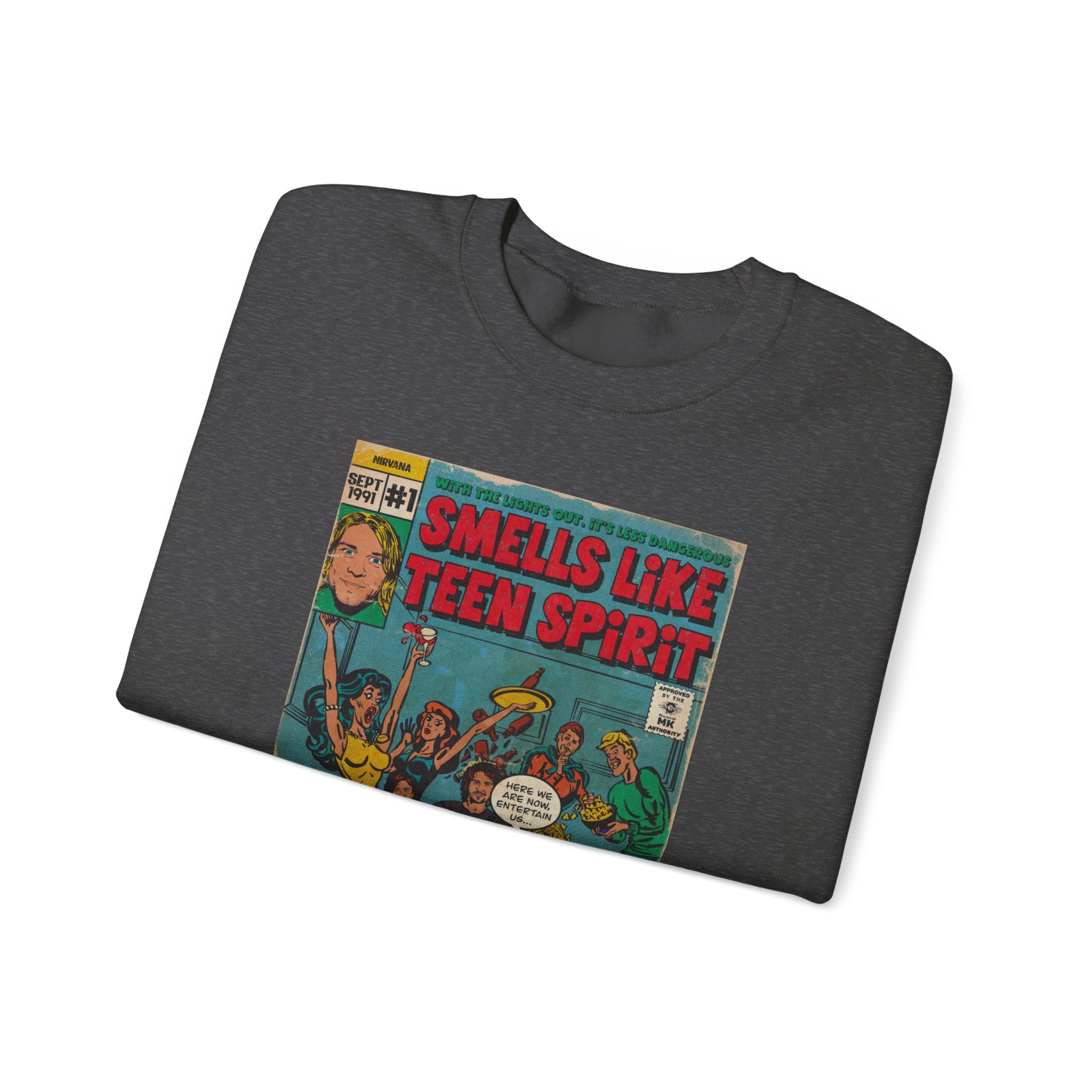 Smells Like Teen Spirit -  Unisex Heavy Blend™ Crewneck Sweatshirt
