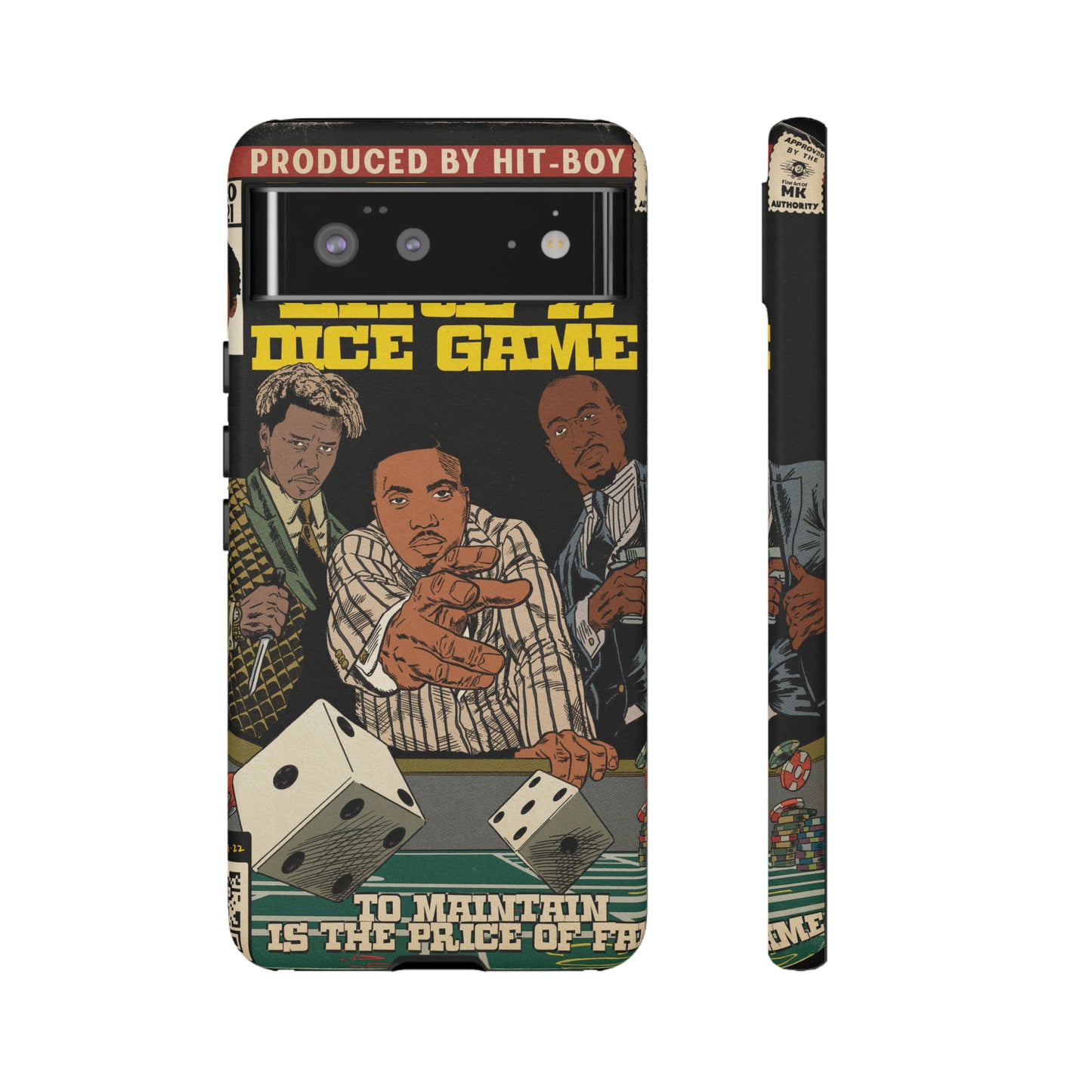 Nas, Cordae, & Freddie, Life Is Like A Dice Game - Tough Phone Cases