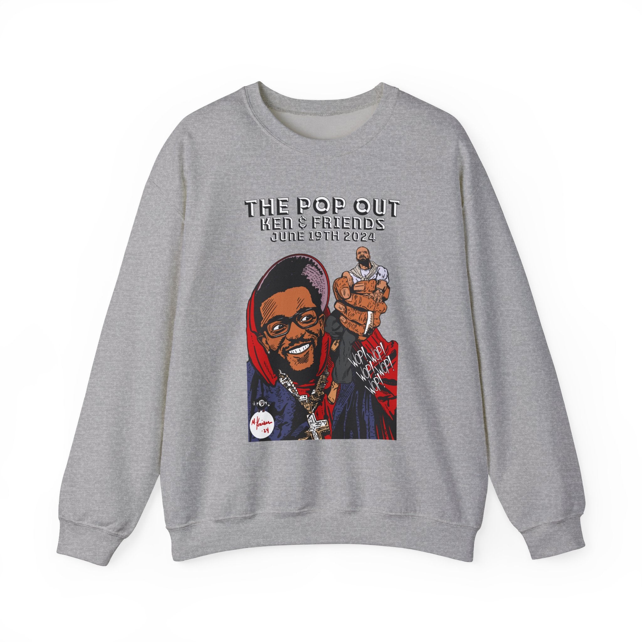 The Pop Out - Unisex Heavy Blend™ Crewneck Sweatshirt