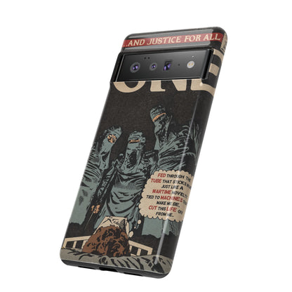 Metallica- One - Johnny Got His Gun Comic Book Art - Tough Phone Cases