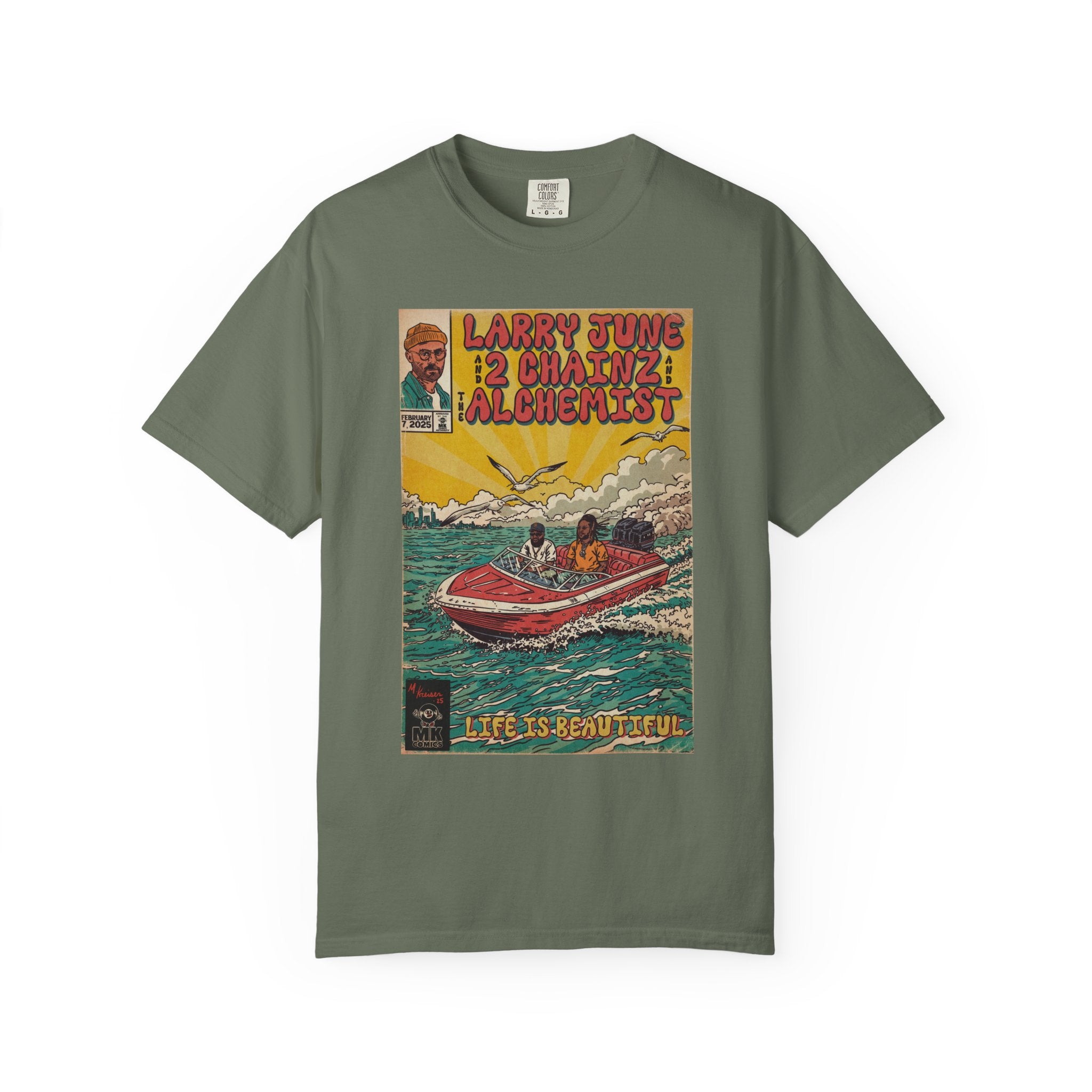 Life is Beautiful - Unisex Comfort Colors T-shirt