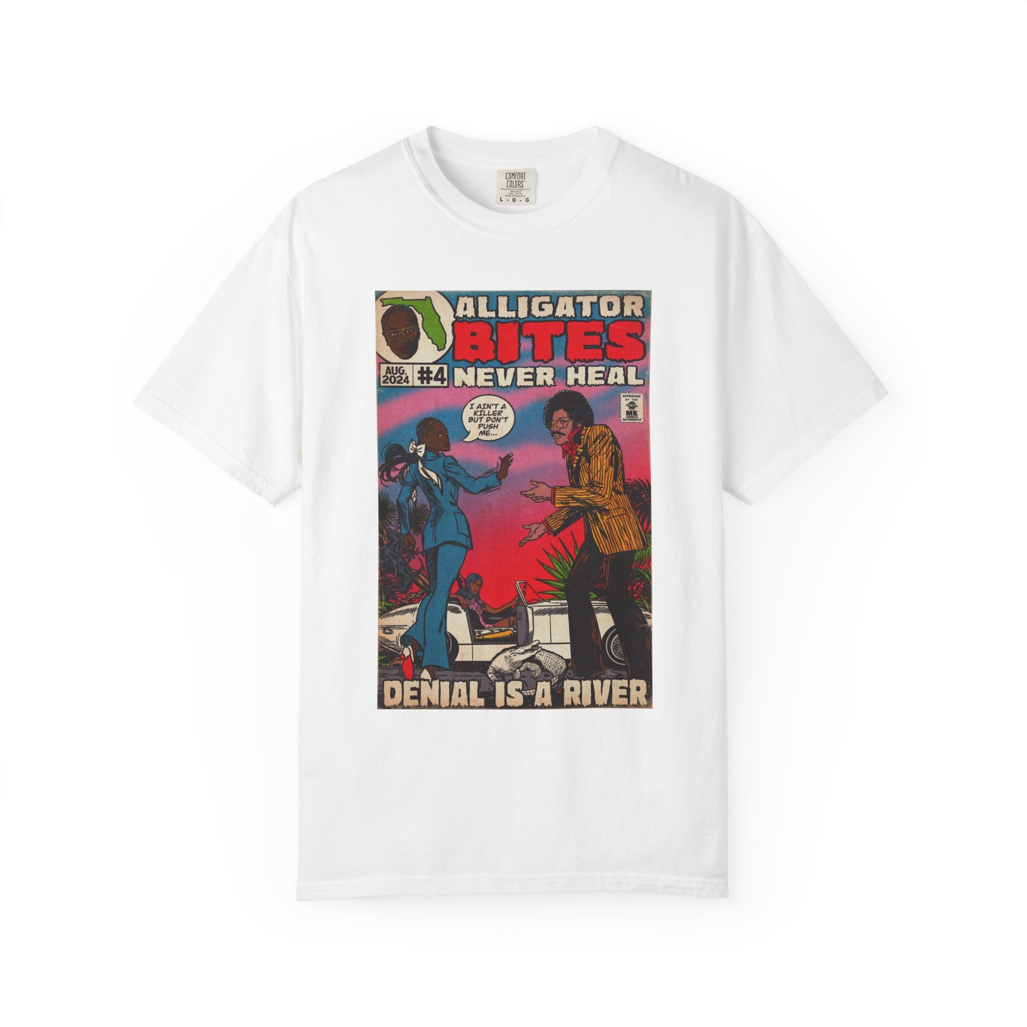 Denial is a River - Unisex Comfort Colors T-shirt