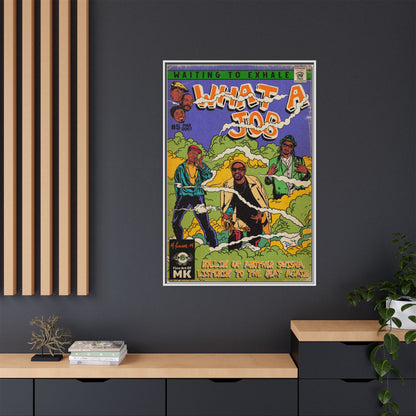 Devin The Dude, Snoop Dogg, Andre 3000 - What A Job - Gallery Canvas Wraps, Vertical Frame